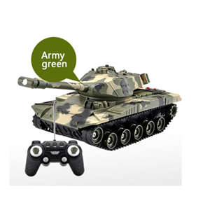 اسباب بازی ماشین کنترلی شارژی تانک سبز Remote Control BATTLE TANK مقیاس 1:32_اسباب بازی ماشین کنترلی